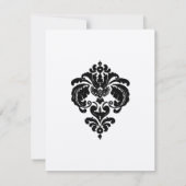 Cartes RSVP-Exigez les Inivitations de 5 x 7 (Dos)