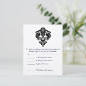 Cartes RSVP-Exigez les Inivitations de 5 x 7 (Debout devant)