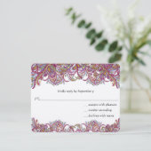 Cartes RSVP-Exigez les Inivitations de 5 x 7 (Debout devant)