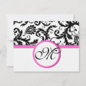 Cartes RSVP-Exigez les Inivitations de 5 x 7 (Dos)