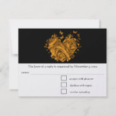 Cartes RSVP-Exigez les Inivitations de 5 x 7 (Devant)