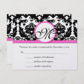 Cartes RSVP-Exigez les Inivitations de 5 x 7 (Devant / Derrière)