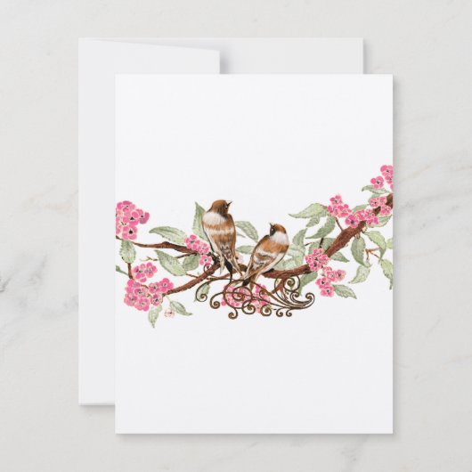 Cartes RSVP-Exigez les Inivitations de 5 x 7 (Dos)