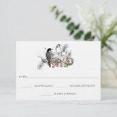 Cartes RSVP-Exigez les Inivitations de 5 x 7 (Debout devant)