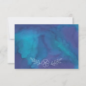 Cartes RSVP florales dynamiques (Dos)