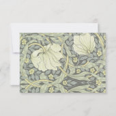 Cartes RSVP florales vintages mariages (Dos)