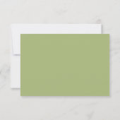 Cartes RSVP Grace Vintage Wedding (Dos)