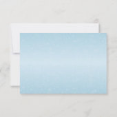 Cartes RSVP hiver (Dos)