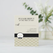 Cartes RSVP Lobirds ou cartes de réponse (Debout devant)