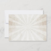 Cartes RSVP Mariage Crânes de Sucre Diamant Rustiq (Dos)