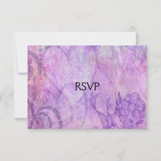 Cartes RSVP Mariage Cupide (Devant)