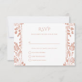 Cartes RSVP Norwich Wedding (Devant)