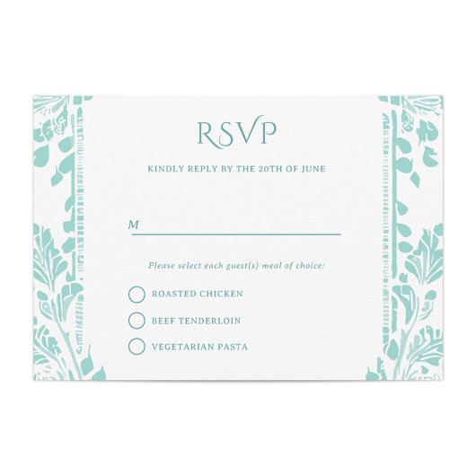 Cartes RSVP Norwich Wedding