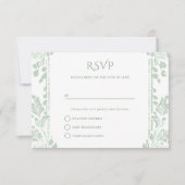 Cartes RSVP Norwich Wedding (Devant)