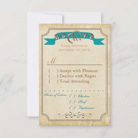 Cartes RSVP occidentales (Devant)