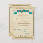 Cartes RSVP occidentales (Devant / Derrière)