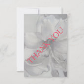 CARTES RSVP PERSONNALISABLES AMARYLLIS FLOWER (Dos)