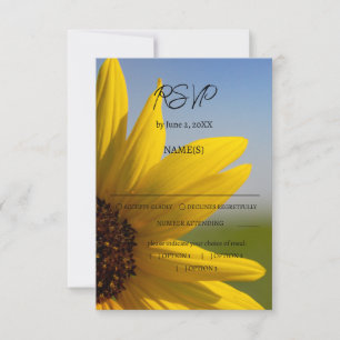 Cartes RSVP personnalisables de mariage de tournes
