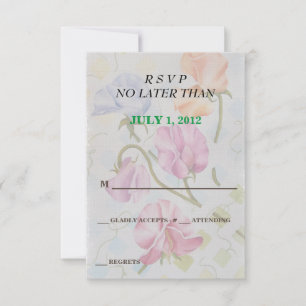 CARTES RSVP PERSONNALISABLES POUR LES POIS DOUCES