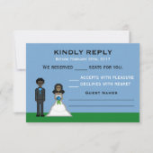 Cartes RSVP Pixel Gamer Mariée & Mariage de chambr (Devant)