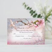 Cartes RSVP pour les invitations (Debout devant)