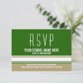 Cartes RSVP Reunion Style Moderne (Debout devant)