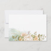 Cartes RSVP Romance Wedding (Dos)