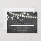Cartes RSVP Romantic (Devant)