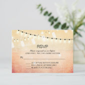 Cartes RSVP Romantic (Debout devant)