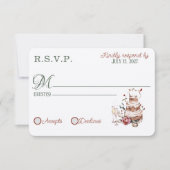 Cartes RSVP Romantic Fall (Devant)