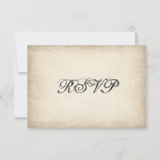 Cartes RSVP Rustique Mason Jar Sunflower (Dos)