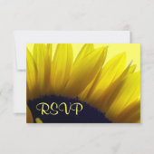 Cartes RSVP Sunflower (Devant)