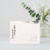 Cartes RSVP toujours et pour mariage éternel (Debout devant)