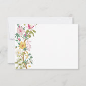 Cartes RSVP Vintages florales (Dos)