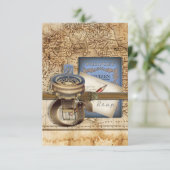 Cartes RSVP Voyageur (Debout devant)