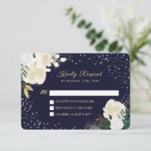 Cartes RSVP Woodland d'hiver (Debout devant)