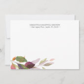 Cartes Rustic Fall Foliage Papeterie (Devant)