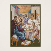 Cartes sacrées de mariage de rite pascal orthodoxe (Devant)