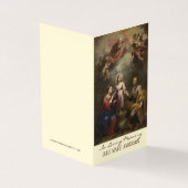 Cartes sacrées du mémorial funéraire catholique (Extérieur)