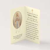 Cartes sacrées du mémorial funéraire catholique (Intérieur)