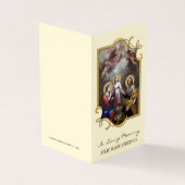 Cartes sacrées du mémorial funéraire catholique (Extérieur)