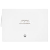 Cartes sages de nombre Antiqued par racines de (Dos Horizontal)