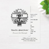 CARTES SAINES DE L'ORDINATION DU PRIÊTRE CATHOLIQU (Bureau)