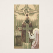 CARTES SAINES DE L'ORDINATION PRIVÉE CATHOLIQUE (Devant)