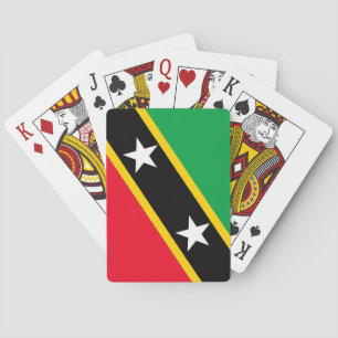 Cartes Saint-Kitts-et-Nevis jeu de carte