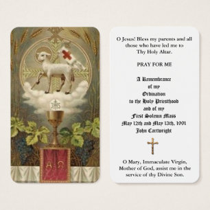 CARTES SAINTES DE CLASSIFICATION D'AUTEL D'AGNEAU