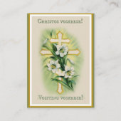 Cartes saintes de Pascha avec la prière St John (Devant)