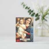 Cartes saintes de sang de prière précieuse de St (Debout devant)