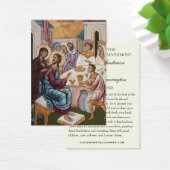 Cartes saintes Mariages byzantines orthodoxes (Bureau)