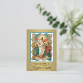 Cartes saintes w/prayer St John de résurrection de (Debout devant)